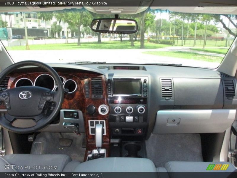Silver Sky Metallic / Graphite 2008 Toyota Sequoia Limited