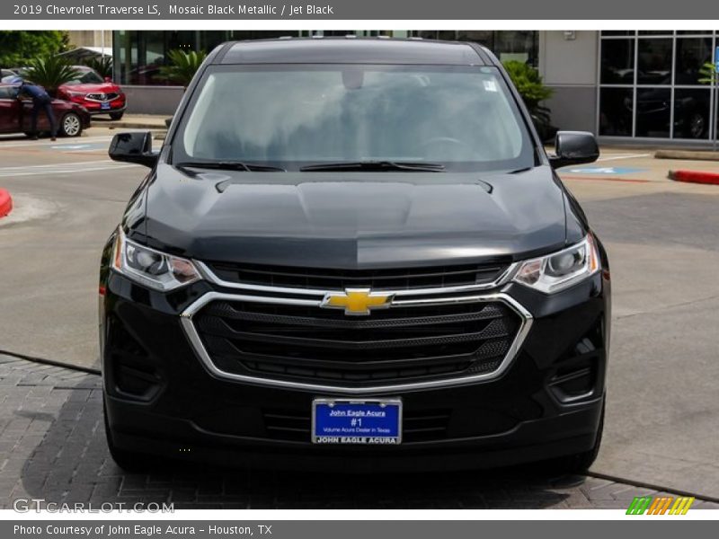 Mosaic Black Metallic / Jet Black 2019 Chevrolet Traverse LS