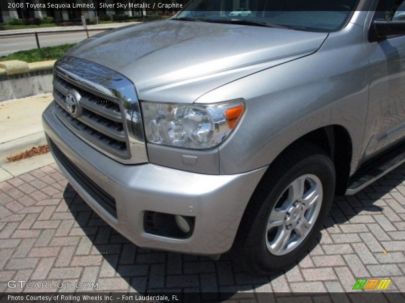 Silver Sky Metallic / Graphite 2008 Toyota Sequoia Limited