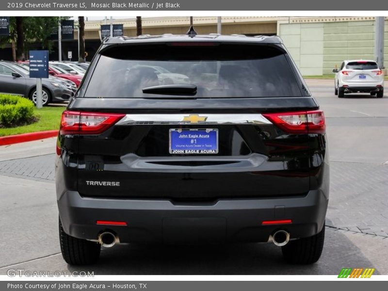 Mosaic Black Metallic / Jet Black 2019 Chevrolet Traverse LS