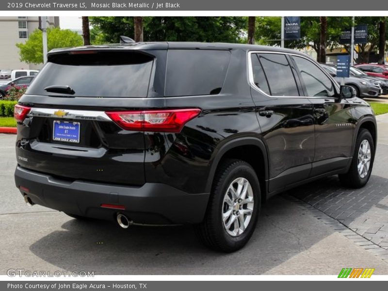 Mosaic Black Metallic / Jet Black 2019 Chevrolet Traverse LS