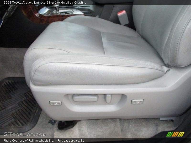 Silver Sky Metallic / Graphite 2008 Toyota Sequoia Limited