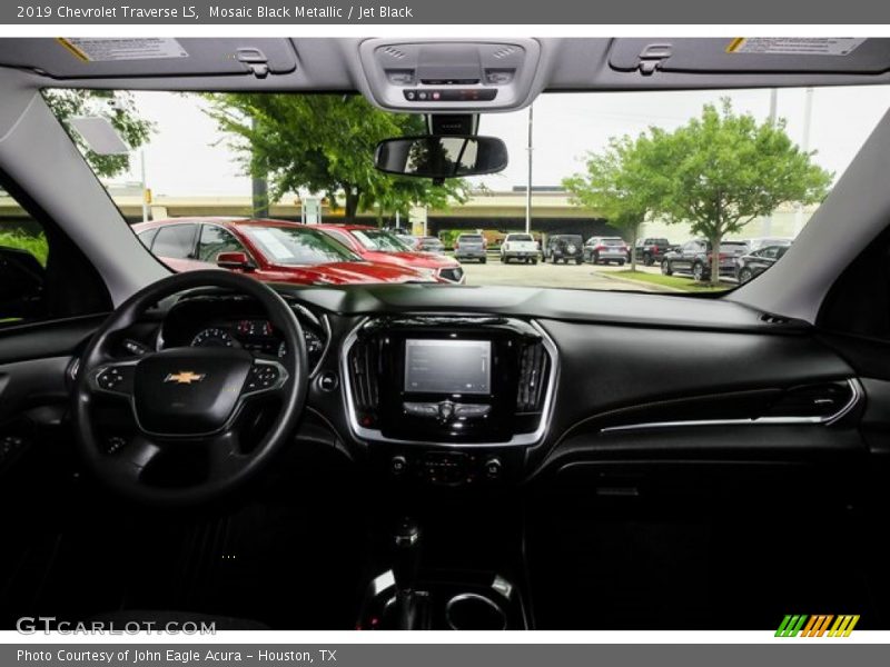 Mosaic Black Metallic / Jet Black 2019 Chevrolet Traverse LS