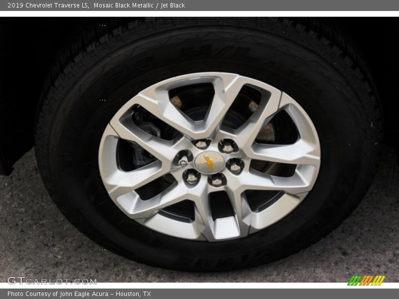 Mosaic Black Metallic / Jet Black 2019 Chevrolet Traverse LS