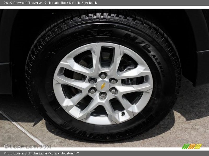 Mosaic Black Metallic / Jet Black 2019 Chevrolet Traverse LS