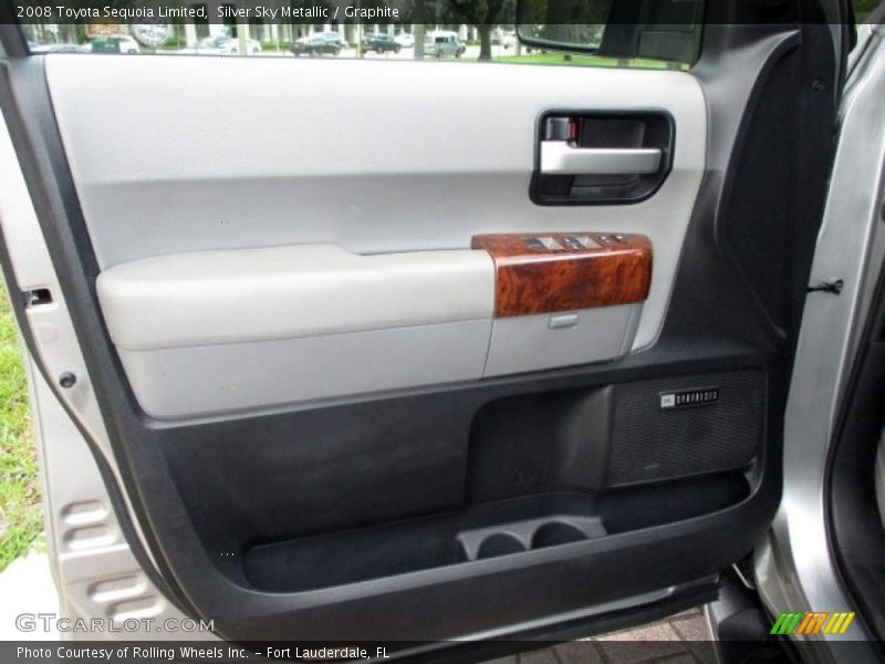 Silver Sky Metallic / Graphite 2008 Toyota Sequoia Limited