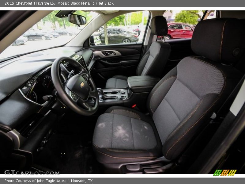Mosaic Black Metallic / Jet Black 2019 Chevrolet Traverse LS