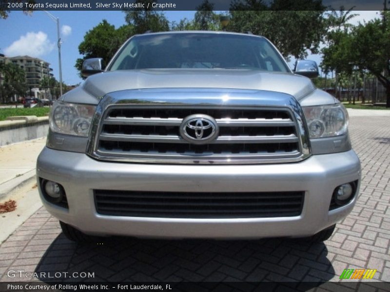 Silver Sky Metallic / Graphite 2008 Toyota Sequoia Limited