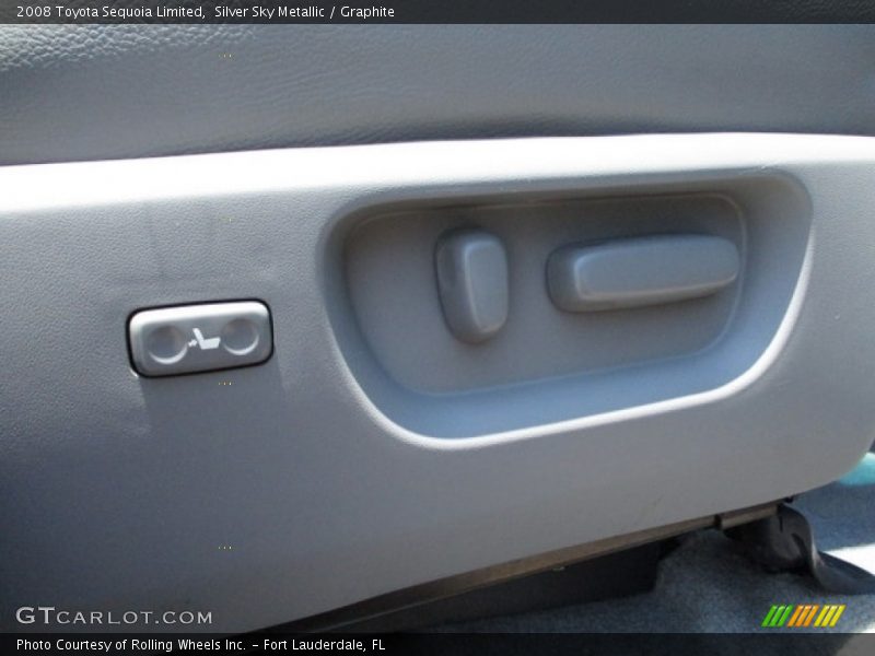Silver Sky Metallic / Graphite 2008 Toyota Sequoia Limited