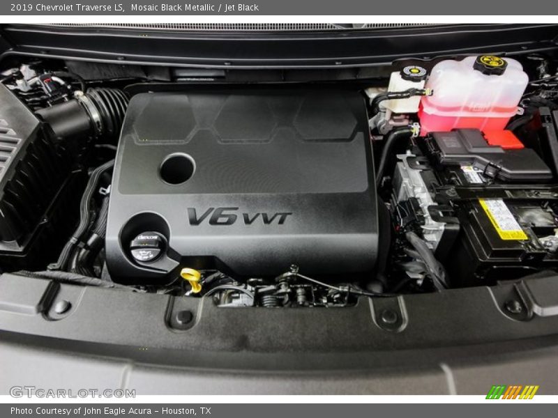 Mosaic Black Metallic / Jet Black 2019 Chevrolet Traverse LS