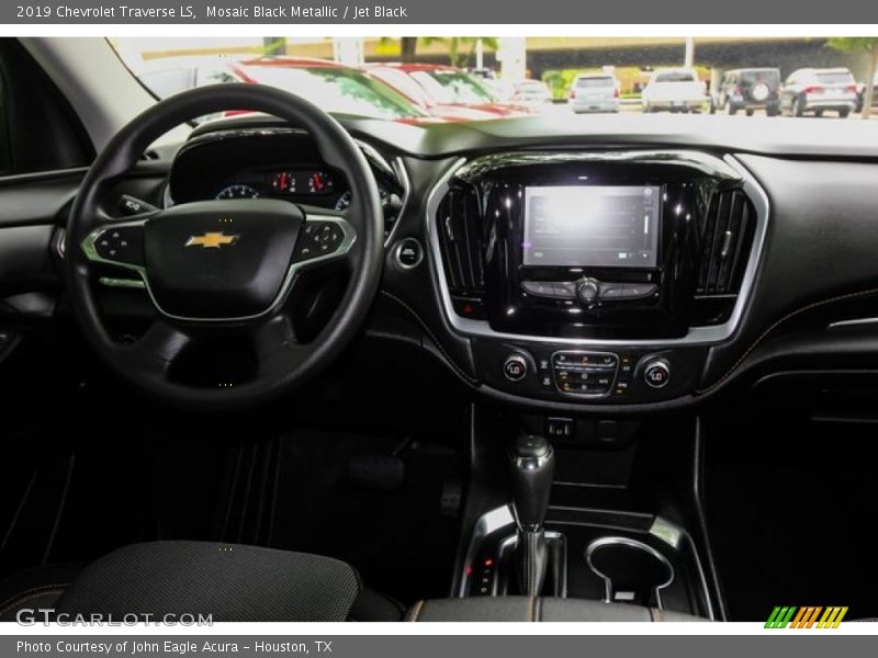 Mosaic Black Metallic / Jet Black 2019 Chevrolet Traverse LS