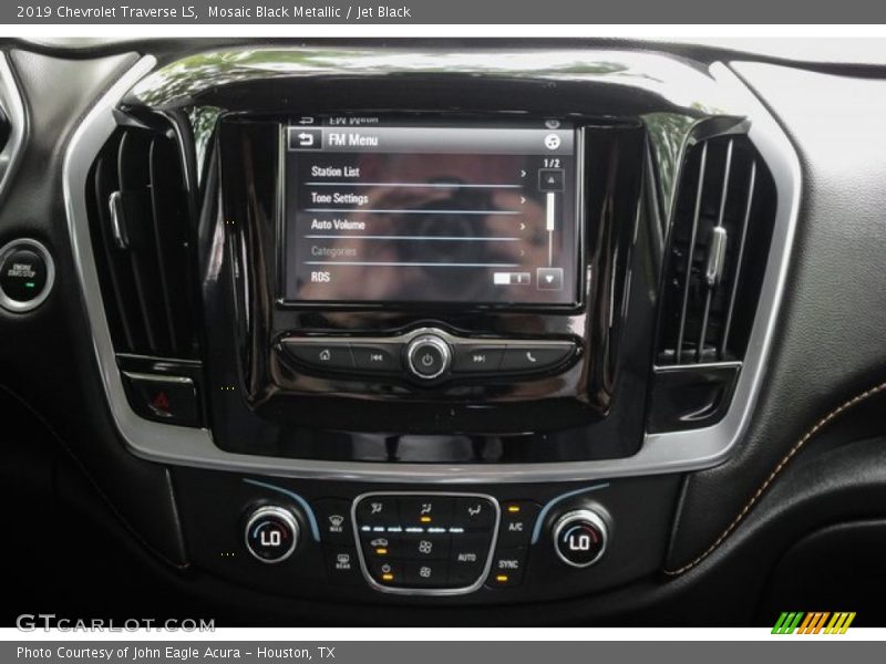 Mosaic Black Metallic / Jet Black 2019 Chevrolet Traverse LS