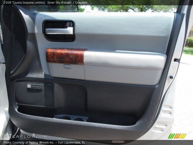 Silver Sky Metallic / Graphite 2008 Toyota Sequoia Limited
