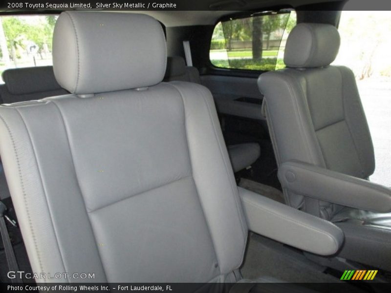 Silver Sky Metallic / Graphite 2008 Toyota Sequoia Limited