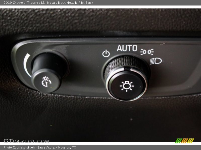 Mosaic Black Metallic / Jet Black 2019 Chevrolet Traverse LS
