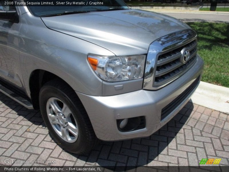 Silver Sky Metallic / Graphite 2008 Toyota Sequoia Limited