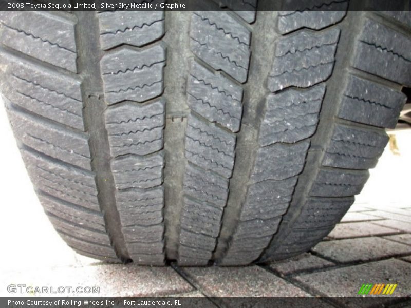Silver Sky Metallic / Graphite 2008 Toyota Sequoia Limited