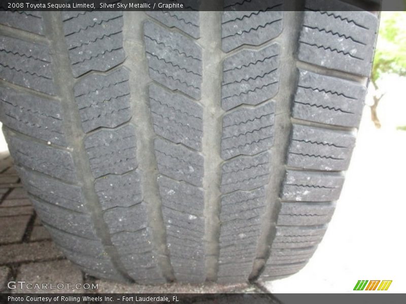 Silver Sky Metallic / Graphite 2008 Toyota Sequoia Limited