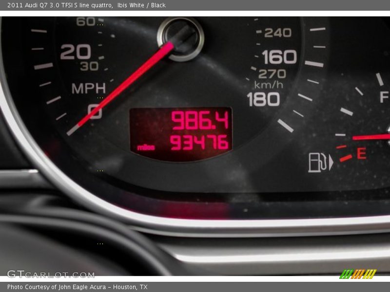 Ibis White / Black 2011 Audi Q7 3.0 TFSI S line quattro
