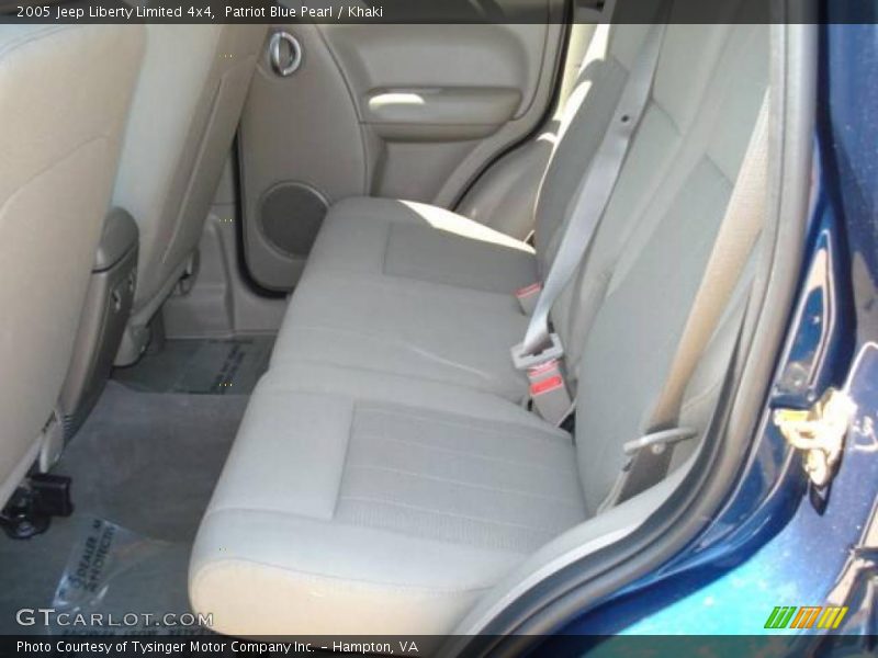 Patriot Blue Pearl / Khaki 2005 Jeep Liberty Limited 4x4