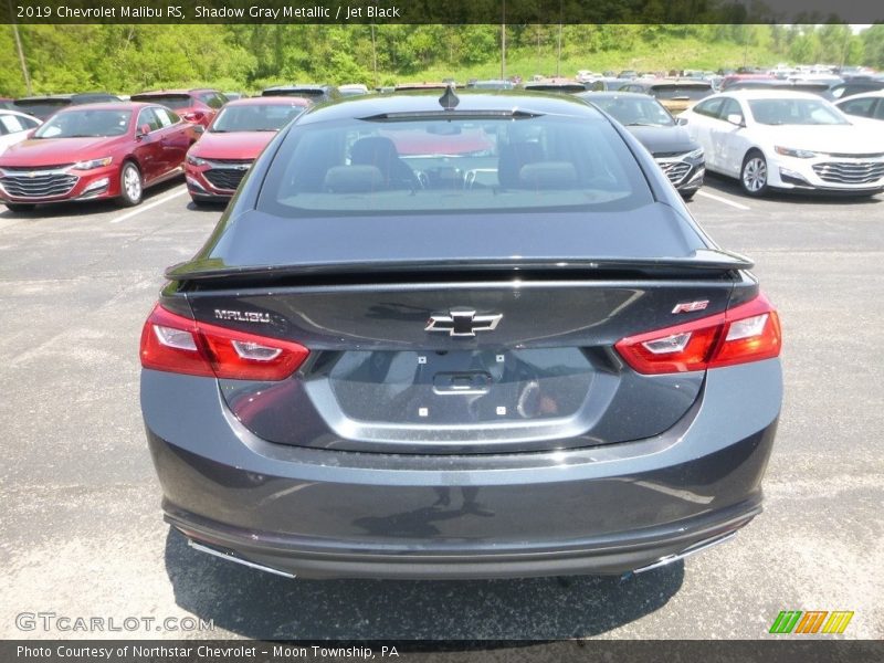 Shadow Gray Metallic / Jet Black 2019 Chevrolet Malibu RS