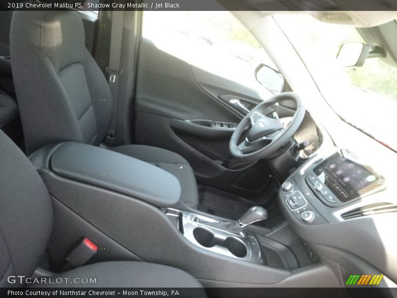 Shadow Gray Metallic / Jet Black 2019 Chevrolet Malibu RS