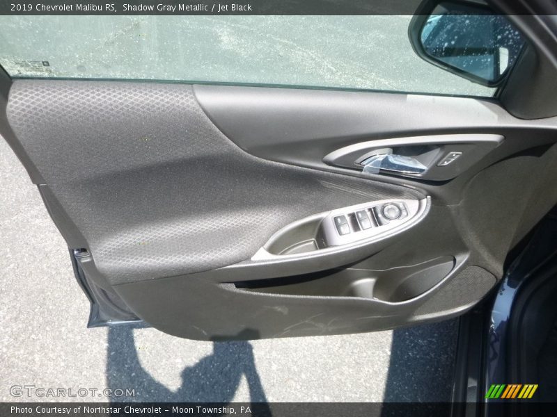 Shadow Gray Metallic / Jet Black 2019 Chevrolet Malibu RS