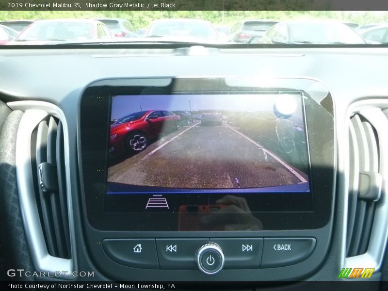 Shadow Gray Metallic / Jet Black 2019 Chevrolet Malibu RS