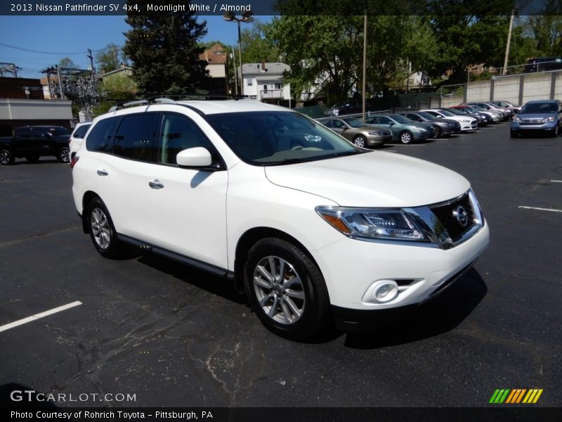 Moonlight White / Almond 2013 Nissan Pathfinder SV 4x4