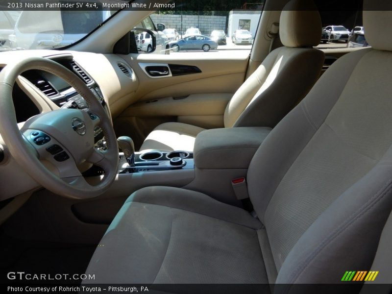 Moonlight White / Almond 2013 Nissan Pathfinder SV 4x4