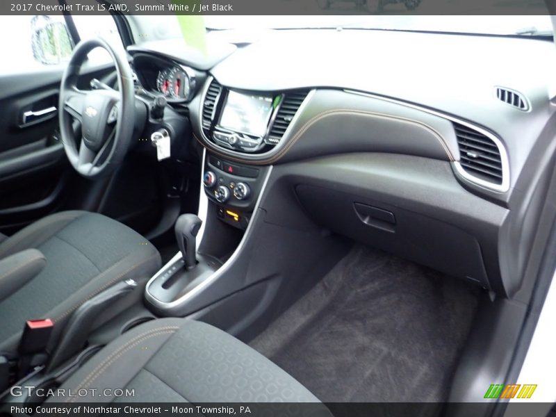 Summit White / Jet Black 2017 Chevrolet Trax LS AWD