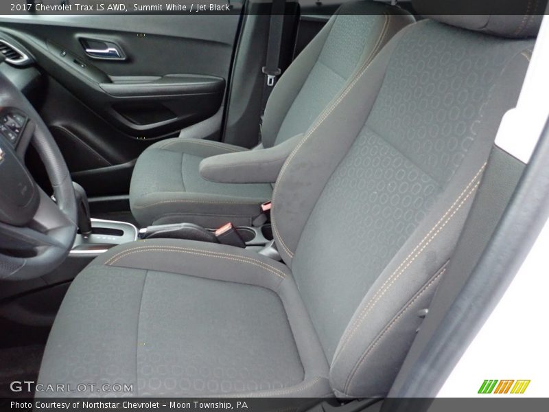 Summit White / Jet Black 2017 Chevrolet Trax LS AWD
