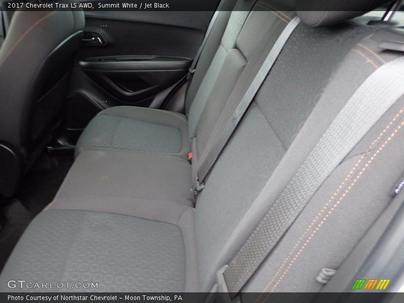 Summit White / Jet Black 2017 Chevrolet Trax LS AWD