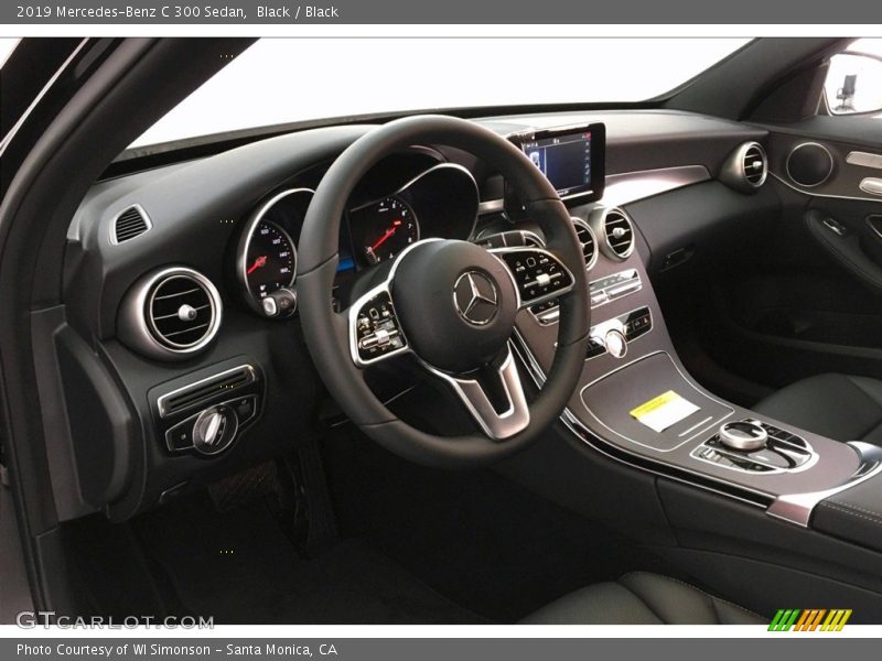 Black / Black 2019 Mercedes-Benz C 300 Sedan