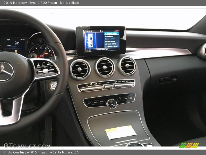 Black / Black 2019 Mercedes-Benz C 300 Sedan