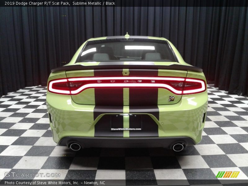Sublime Metallic / Black 2019 Dodge Charger R/T Scat Pack