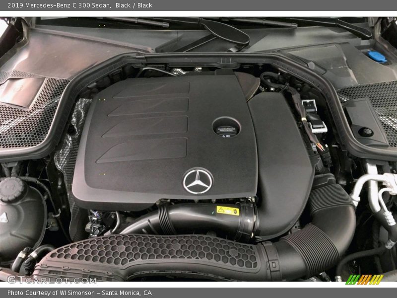 Black / Black 2019 Mercedes-Benz C 300 Sedan