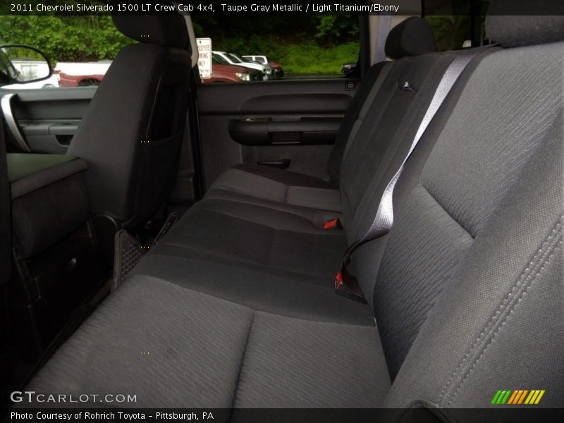 Taupe Gray Metallic / Light Titanium/Ebony 2011 Chevrolet Silverado 1500 LT Crew Cab 4x4