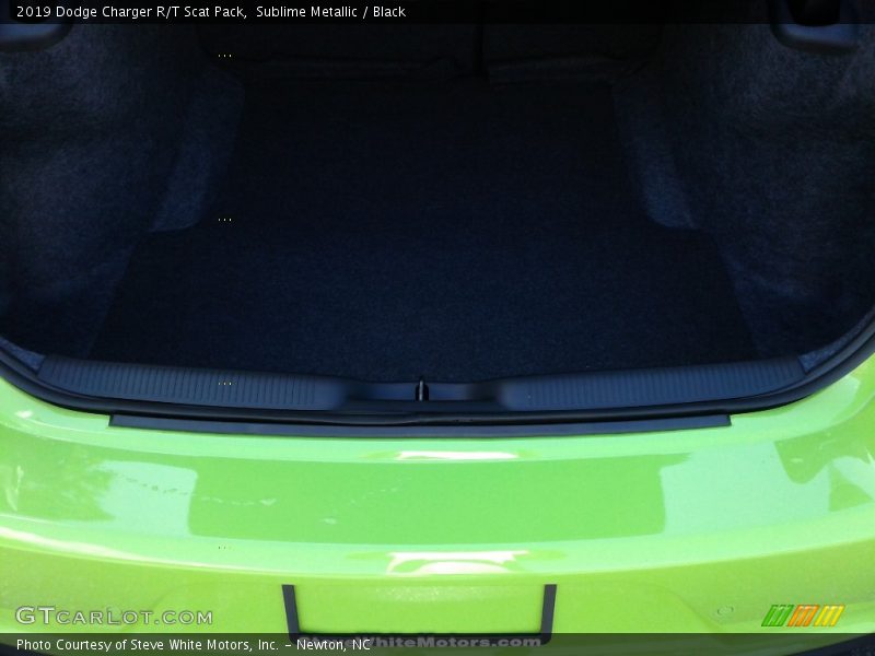 Sublime Metallic / Black 2019 Dodge Charger R/T Scat Pack