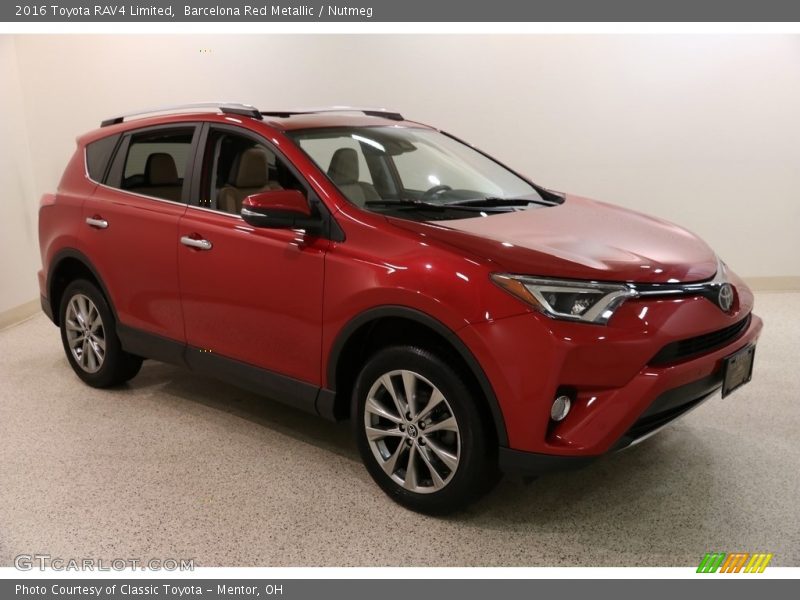Barcelona Red Metallic / Nutmeg 2016 Toyota RAV4 Limited