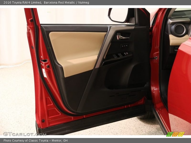 Barcelona Red Metallic / Nutmeg 2016 Toyota RAV4 Limited