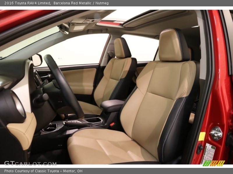 Barcelona Red Metallic / Nutmeg 2016 Toyota RAV4 Limited
