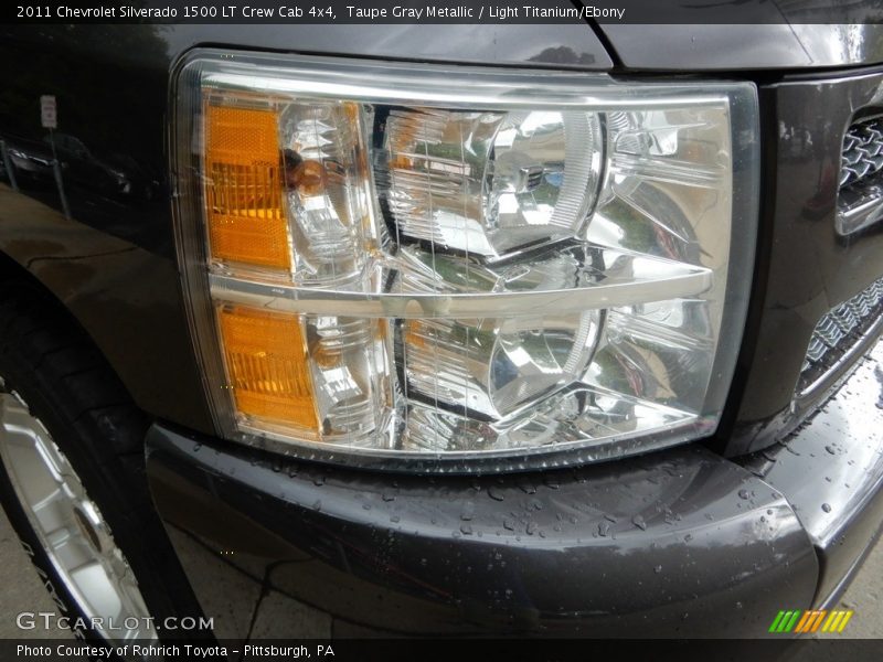 Taupe Gray Metallic / Light Titanium/Ebony 2011 Chevrolet Silverado 1500 LT Crew Cab 4x4