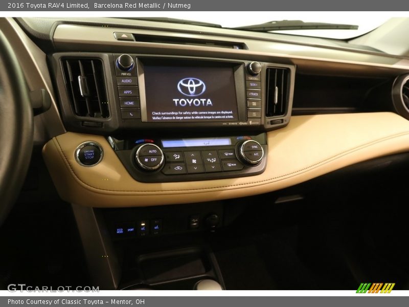Barcelona Red Metallic / Nutmeg 2016 Toyota RAV4 Limited