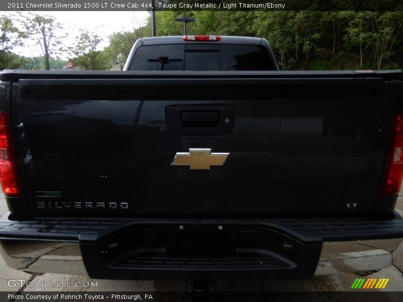 Taupe Gray Metallic / Light Titanium/Ebony 2011 Chevrolet Silverado 1500 LT Crew Cab 4x4