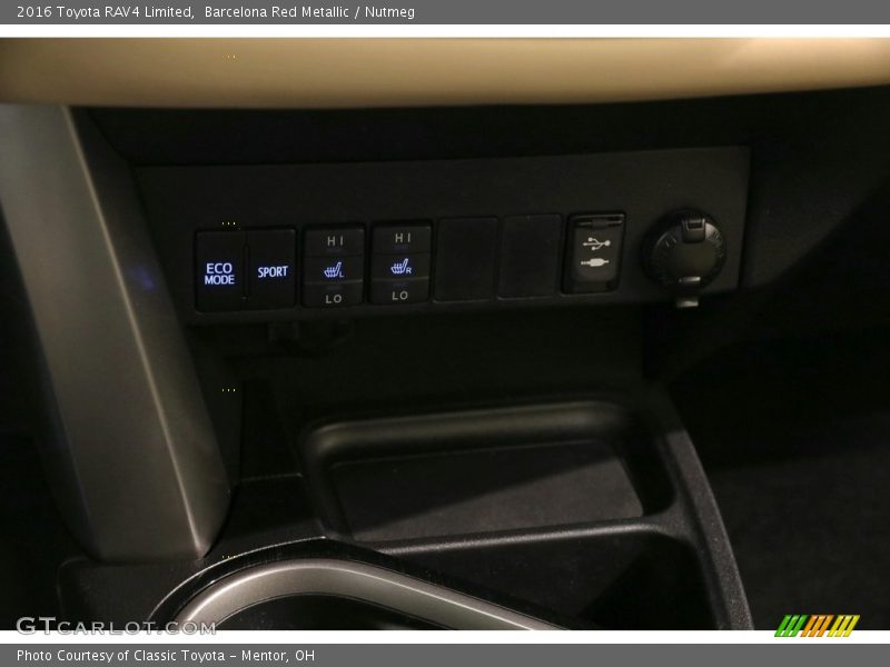 Barcelona Red Metallic / Nutmeg 2016 Toyota RAV4 Limited