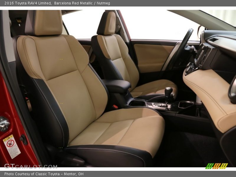 Barcelona Red Metallic / Nutmeg 2016 Toyota RAV4 Limited