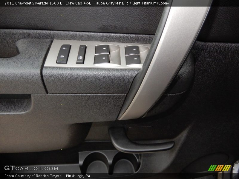 Taupe Gray Metallic / Light Titanium/Ebony 2011 Chevrolet Silverado 1500 LT Crew Cab 4x4