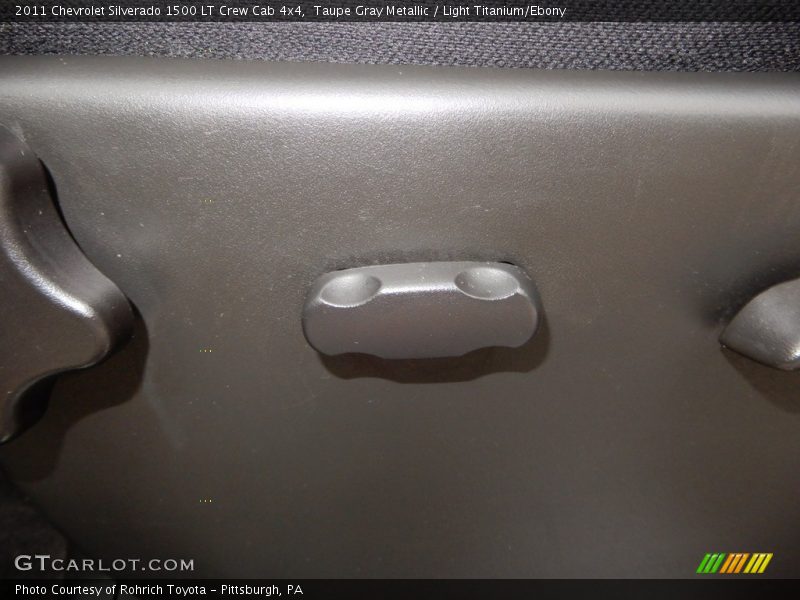 Taupe Gray Metallic / Light Titanium/Ebony 2011 Chevrolet Silverado 1500 LT Crew Cab 4x4