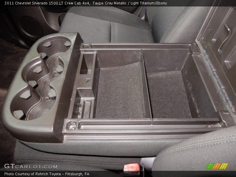 Taupe Gray Metallic / Light Titanium/Ebony 2011 Chevrolet Silverado 1500 LT Crew Cab 4x4